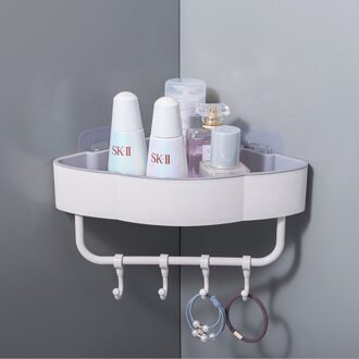 Badkamer Plank Organisator Snap Hoekkast Caddy Badkamer Hoekkast Douche Opslag Muur Houder Shampoo Houder
