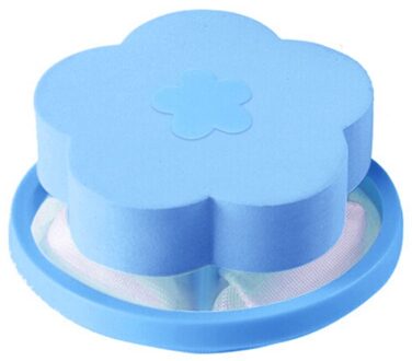 Badkamer Producten Filter Zak Mesh Filtering Ontharing Apparaat Wol Drijvende Wasmachine Stijl Wasserij Stomerij Nodig blauw