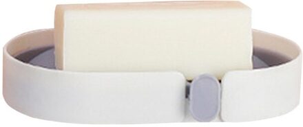 Badkamer Producten Zeepkist Soort Pasta Muur Afvoer Plank Creatieve Traceless Paste Nordic Eenvoudige Badkamer Diverse Opbergdoos Gerechten doorzichtig