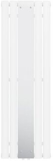 Badkamer radiator plat met spiegel 1600x450 mm Wit ML-Design