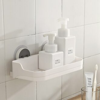 Badkamer Rekken Muur Opslag Rack Organizer voor Douche Shampoo Houder Wc Zuignap Opbergrek Accessoires