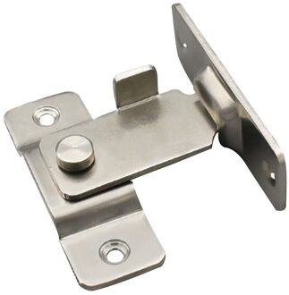 Badkamer Roestvrij Staal Venster Haakse Gate Flip Lock Hasp Thuis Dikke Anti-Diefstal Universele Schuifdeuren Schuur Veiligheid Deur klink