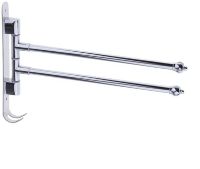 Badkamer Rvs Swivel Handdoekenrek Bar Houder Badhanddoek Hanger Wandmontage Voor Thuis Badkamer Hotel Gebruik