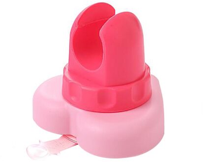 Badkamer Sterke Attachable Douchekophouder Beweegbare Beugel Krachtige Zuigkracht Type Douche Badkamer Seat Chuck Holder roze
