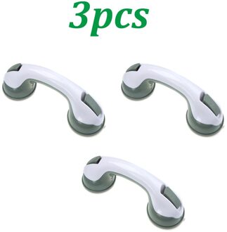 Badkamer Sterke Vacuüm Zuignap Handvat Anti-Slip Ondersteuning Helpende Grab Bar Voor Ouderen Veiligheid Leuning Bad Douche Grab bar 3stk