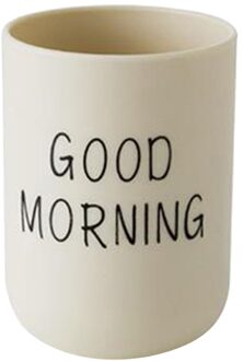 Badkamer Tandenborstel Circulaire Cup Eenvoudige Vlakte Cup Paar Tand Cup Goede Ochtend Brand En Tandenborstel Cup #35 khaki