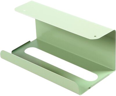 Badkamer Tissue Doos Papieren Handdoek Houder Onder De Kast Papier Dispenser Over De Deur Handdoekenrek Voor Tissue Keuken Accessoires groen