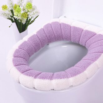 Badkamer Toilet Seat Closestool Wasbare Soft Warmer Mat Cover Pad Kussen #3789