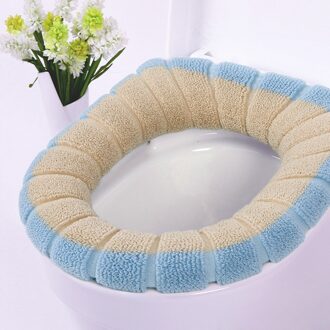 Badkamer Toilet Seat Closestool Wasbare Soft Warmer Mat Cover Pad Kussen #3789