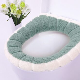 Badkamer Toilet Seat Closestool Wasbare Soft Warmer Mat Cover Pad Kussen #3789