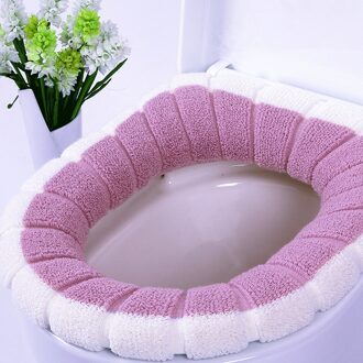 Badkamer Toilet Seat Closestool Wasbare Soft Warmer Mat Cover Pad Kussenhoes Goud