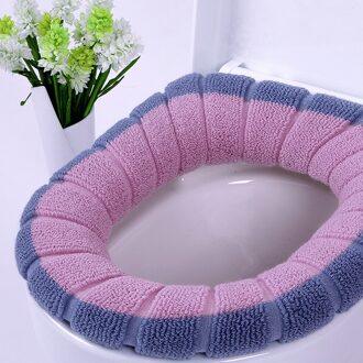 Badkamer Toilet Seat Closestool Wasbare Soft Warmer Mat Cover Pad Kussenhoes groen