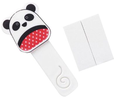 Badkamer Toilet Seat Pad Cover Lifter Lift Handvat Sticker zelfklevende Leuke Cartoon nee.1