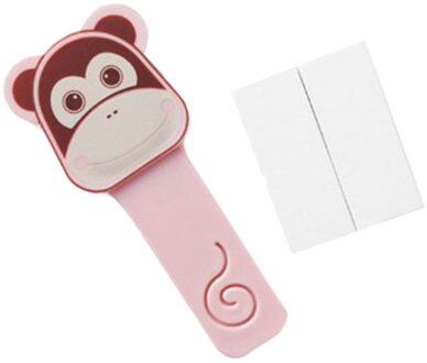 Badkamer Toilet Seat Pad Cover Lifter Lift Handvat Sticker zelfklevende Leuke Cartoon nee.2