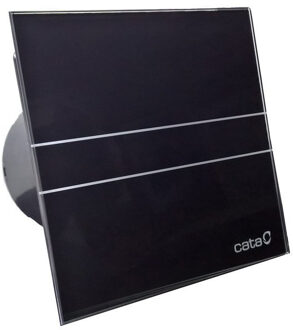 Badkamer Ventilator Cata E-100 GBT Timer 100 mm 8W Zwart