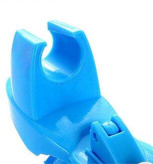 Badkamer Verstelbare Hand Held Douchekop Houder Arm Mount Beweegbare Beugel Showerseat Chuck Houder Bevestiging Zuignap Stoel blauw