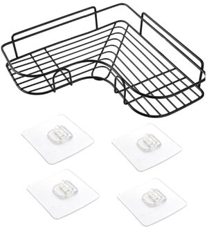 Badkamer Vervoer Boren Opslag Hoek Badkamer Wassen Plank Wc Rek Muur Zuig Statief Keuken Muur Opknoping Opslag