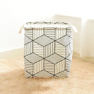 Badkamer Vouwen Wasmand Katoen Organisator Opbergmanden Wasserij Opvouwbare Tas Waterdichte Kleding Speelgoed Container Zakken