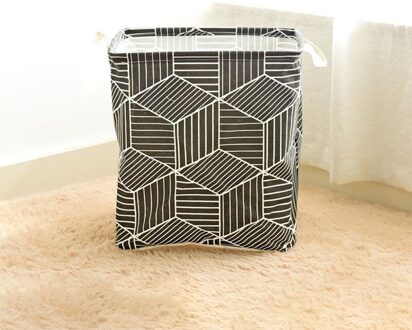 Badkamer Vouwen Wasmand Katoen Organisator Opbergmanden Wasserij Opvouwbare Tas Waterdichte Kleding Speelgoed Container Zakken