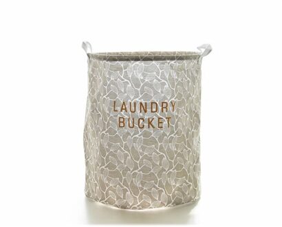 Badkamer Vouwen Wasmand Waterdicht Katoen Opslag Vouwen Wasserij Kleren Speelgoed Container Opvouwbare Organizer Tassen