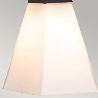 Badkamer wandlamp Bowtie, mat zwart, 3-lamps mat zwart, wit