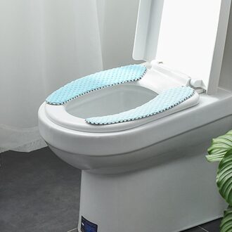 Badkamer Warm Solid Zachte Closestool Wasbare Toilet Seat Deksel Top Pad Mat Badkamer Accessoires Set Seat Bedekt Mat 3