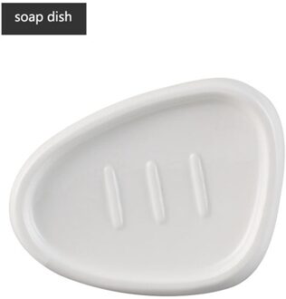 Badkamer Wassen Accessoire Nordic Witte Keramische Zeepdispenser Fles Mondwater Cup Zeepbakje Tandenborstel Cup Thuis Wassen Deel soap dish