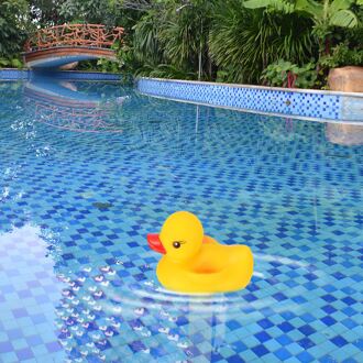 Badkamer Water Thermometer Bad Waterdichte Digitale Thermometer Drijvende Eend Zuigeling Sensor Bad Precieze Lezen