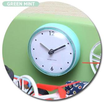 Badkamer Waterdichte Keuken Klok Zuignap Wandklok Decor Douche Timer Decor Tiny Wc 40FP20 Licht Groen