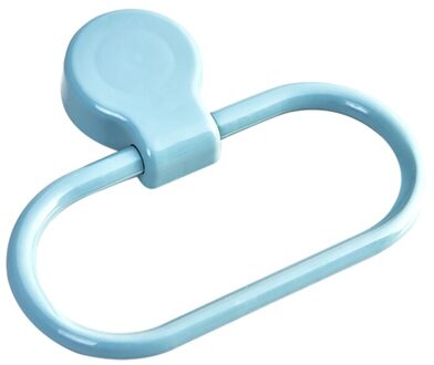Badkamer Wc Muur Gemonteerde Handdoekenrek Opknoping Handdoekenrek Non-Ponsen Soort Pasta Handdoek Ring Keuken Rag Hanger D8175-BU