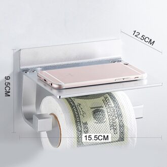 Badkamer Wc Papier) houder Roll Tissue Doos Gratis Punch Muur Houder Douche Plank Opslag Plank Nail-Gratis Douche Organisator Telescopic 1