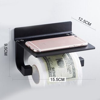 Badkamer Wc Papier) houder Roll Tissue Doos Gratis Punch Muur Houder Douche Plank Opslag Plank Nail-Gratis Douche Organisator Telescopic 2