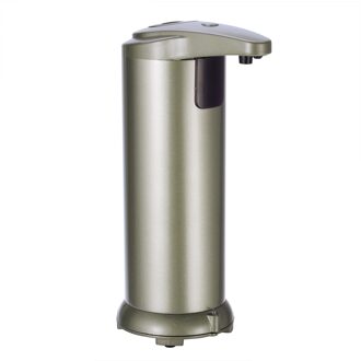 Badkamer Zeepdispenser Touchless Rvs Automatische Zeepdispenser IR Infrarood Motion Sensor Hand Gratis Zeepbakje