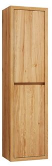 Badkamerkast Casajoy Oxford 40x30x160cm Naturel Eiken