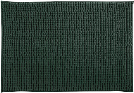 Badkamerkleed|badmat voor op de vloer - donkergroen - 60 x 90 cm