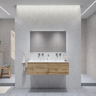 Badkamermeubel Gliss Eros 120 cm Met Wastafel Gliss Design