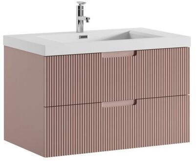 Badkamermeubel Thermis 100cm - mat roze