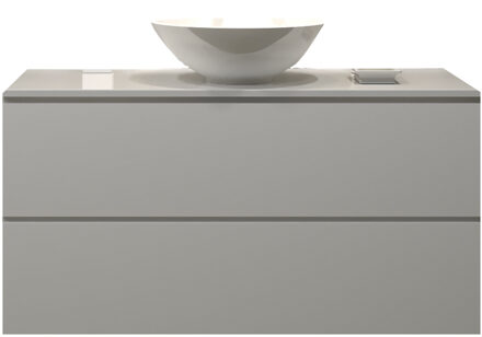 Badkamermeubelset Gliss Hermes 100 cm Hoogglans Wit Met Waskom