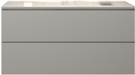 Badkamermeubelset Gliss Hermes 100 cm Hoogglans Wit