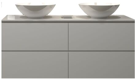 Badkamermeubelset Gliss Hermes 120 cm Hoogglans Wit Met Waskom