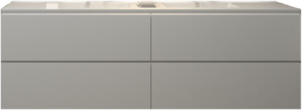 Badkamermeubelset Gliss Hermes 180 cm Mat Wit