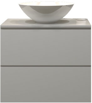 Badkamermeubelset Gliss Hermes 60 cm Hoogglans Wit Met Waskom