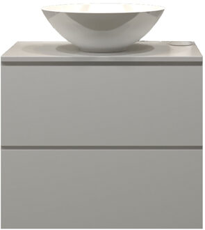 Badkamermeubelset Gliss Hermes 70 cm Hoogglans Wit Met Waskom