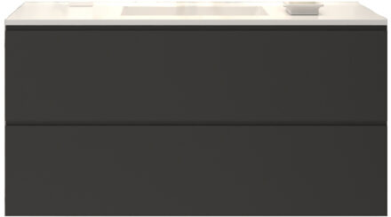 Badkamermeubelset Gliss Hermes 90 cm Mat Zwart