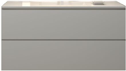 Badkamermeubelset Gliss Zeus 100 cm Hoogglans Wit