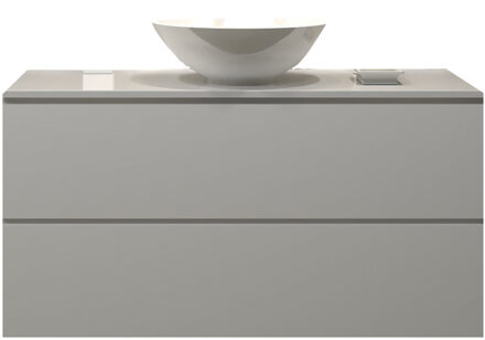 Badkamermeubelset Gliss Zeus 100 cm Mat Wit Met Waskom