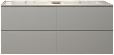 Badkamermeubelset Gliss Zeus 120 cm Hoogglans Wit