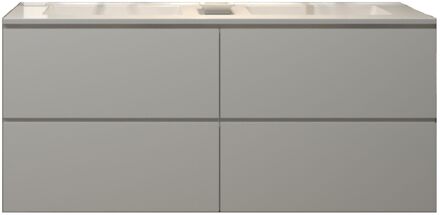 Badkamermeubelset Gliss Zeus 140 cm Hoogglans Wit