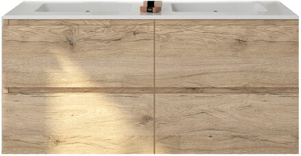Badkamermeubelset Gliss Zeus 140 cm Moeras Eiken