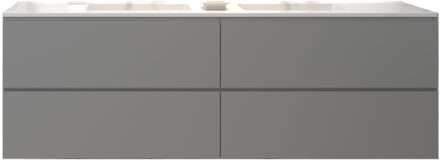 Badkamermeubelset Gliss Zeus 160 cm Beton Grijs Beton-Grijs
